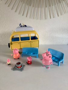 3 ⚜️ Toy Game Vehicle For Camper Peppa Pig Figures Peppa Pig 21 cm ⚜️
