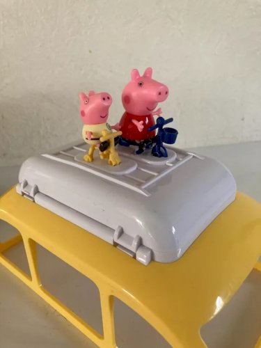 3 ⚜️ Jouet Jeu Véhicule Pour Camping-Car Peppa Pig Figurines Peppa Pig 21 cm ⚜️