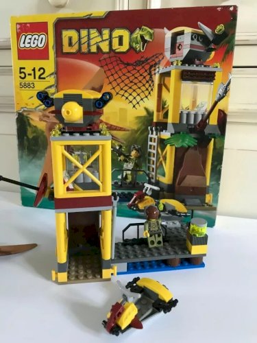 3 ⚜️ Lego La Tour Du Ptéranodon 5 - 12 Dino Réf 5883