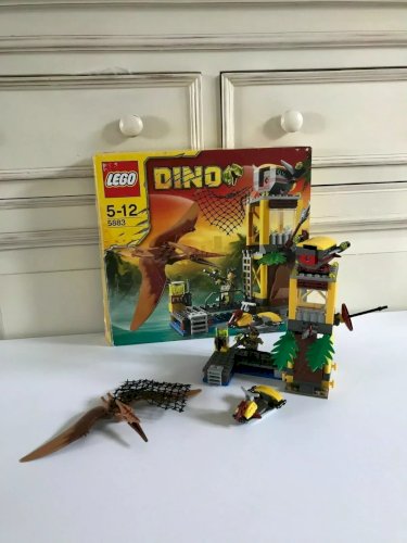 3 ⚜️ Lego La Tour Du Ptéranodon 5 - 12 Dino Réf 5883