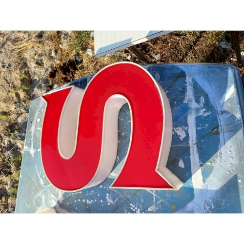 3 Lettres Industrielles Plastic : S.N.G