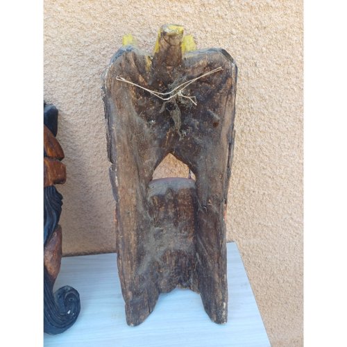 3 Masques Tribaux Etnique Bois 19 éme