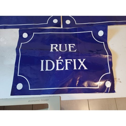 3 Panneaux Autocollants dAxtérix Obélix et Idéfix