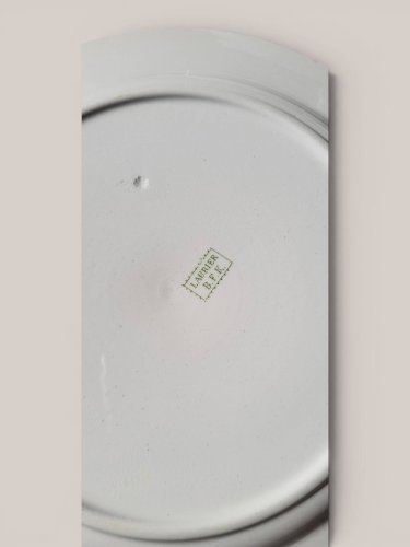 3 plats semi creux en faïence Boch Frères Kéramis