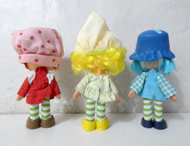 3 poupées charlotte aux fraises strawberry shortcake