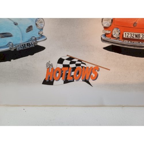 3 Pubs Plastifiées Voiture , Combi Wolsvagen et VW