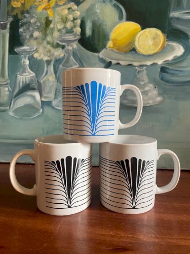 3 tasses Kilnkraft England vintage