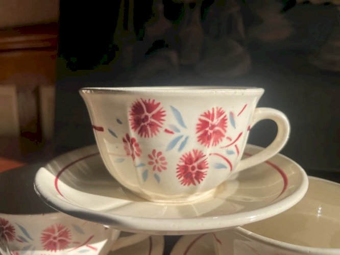 3 tasses vintage Terre de Fer