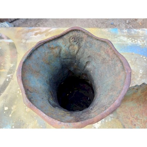 3 Vases en Fonte 1900 Charleville- Méziéres