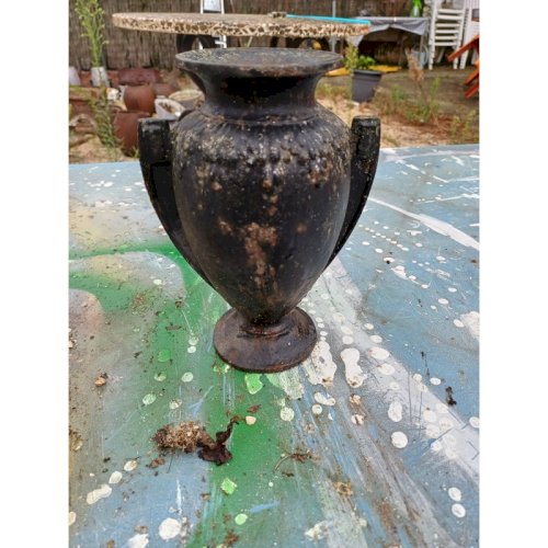 3 Vases en Fonte 1900 de Charleville - Mézières
