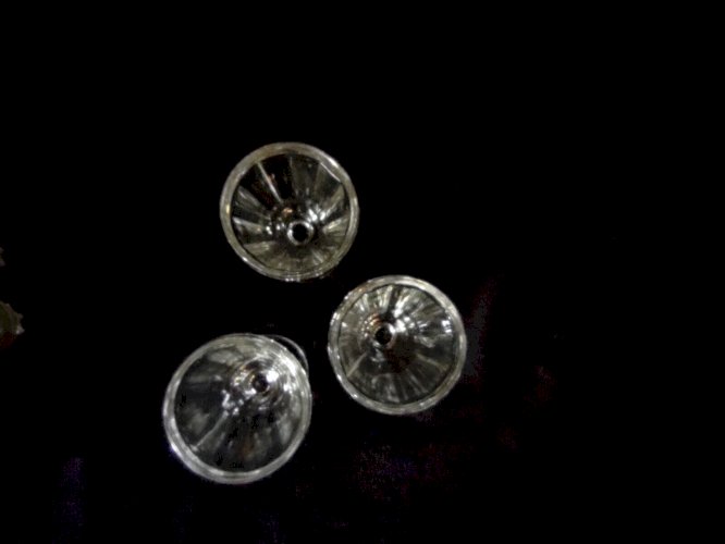 3 verres à pied de bistrot anciens - vins cuits