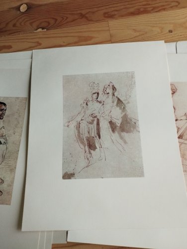 « 32 dessins de grands maîtres » – Ouvrage d’art ancien