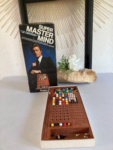 325⚜️ Ancien Jeu de Société & Logique Super Master Le Cerveau Mind Capiepa