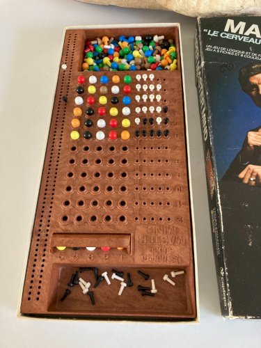 325⚜️ Ancien Jeu de Société & Logique Super Master Le Cerveau Mind Capiepa