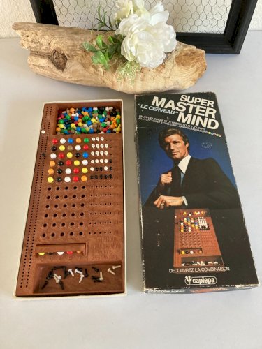 325⚜️ Ancien Jeu de Société & Logique Super Master Le Cerveau Mind Capiepa