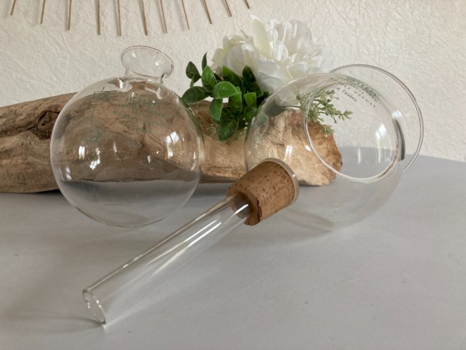 325⚜️ Ancienne Cafetière Hellem en Verre Pyrex France Modèle Déposé 4 Tasses