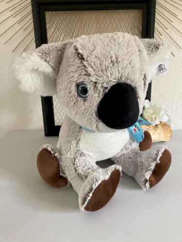 325⚜️ Grande Peluche Doudou Le Koala Du Parc Nigloland Hauteur 40 Cm Neuve