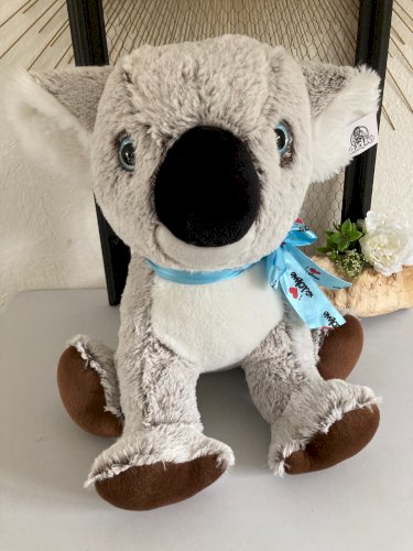 325⚜️ Grande Peluche Doudou Le Koala Du Parc Nigloland Hauteur 40 Cm Neuve