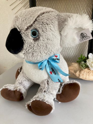 325⚜️ Grande Peluche Doudou Le Koala Du Parc Nigloland Hauteur 40 Cm Neuve