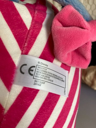 325⚜️ Peluche Doudou Bourriquet en Pyjama Capuche Disney Nicotoy Hauteur 40 Cm