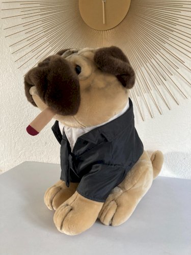 325⚜️ Peluche Doudou Le Chien Franck Men In Black II Hauteur 45 Cm