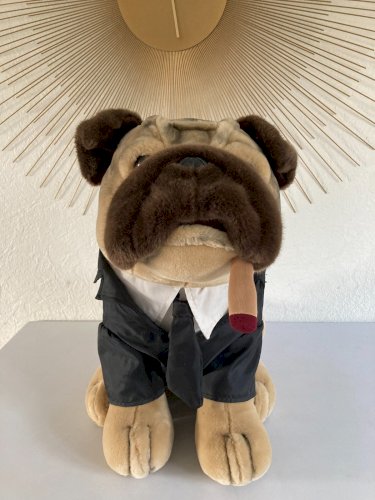 325⚜️ Peluche Doudou Le Chien Franck Men In Black II Hauteur 45 Cm