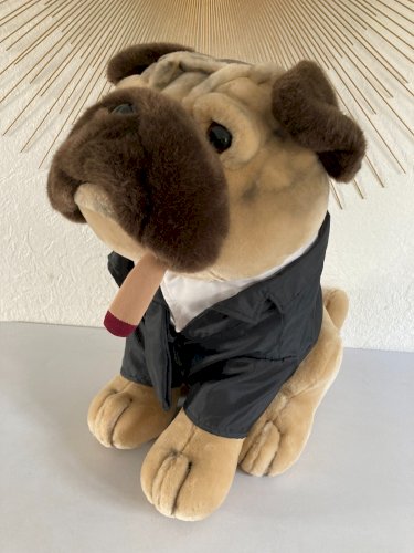 325⚜️ Peluche Doudou Le Chien Franck Men In Black II Hauteur 45 Cm