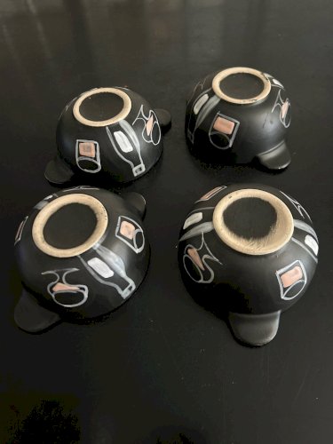 4 bols années 50 Vallauris