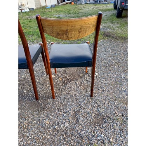 4 Chaises Baumann Vintage des Années 60