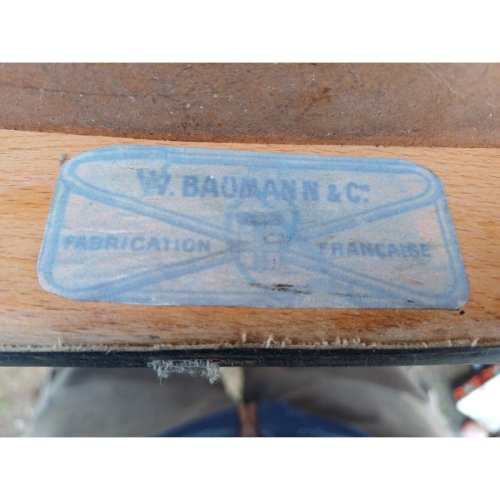 4 Chaises Baumann Vintage des Années 60