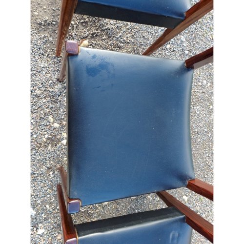4 Chaises Baumann Vintage des Années 60