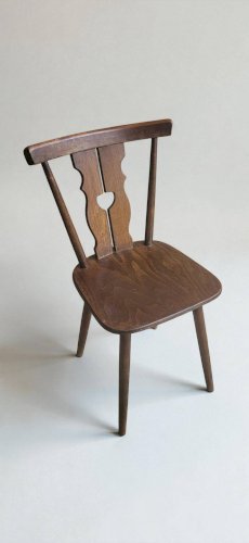 4 chaises bistrot vintage 1960s