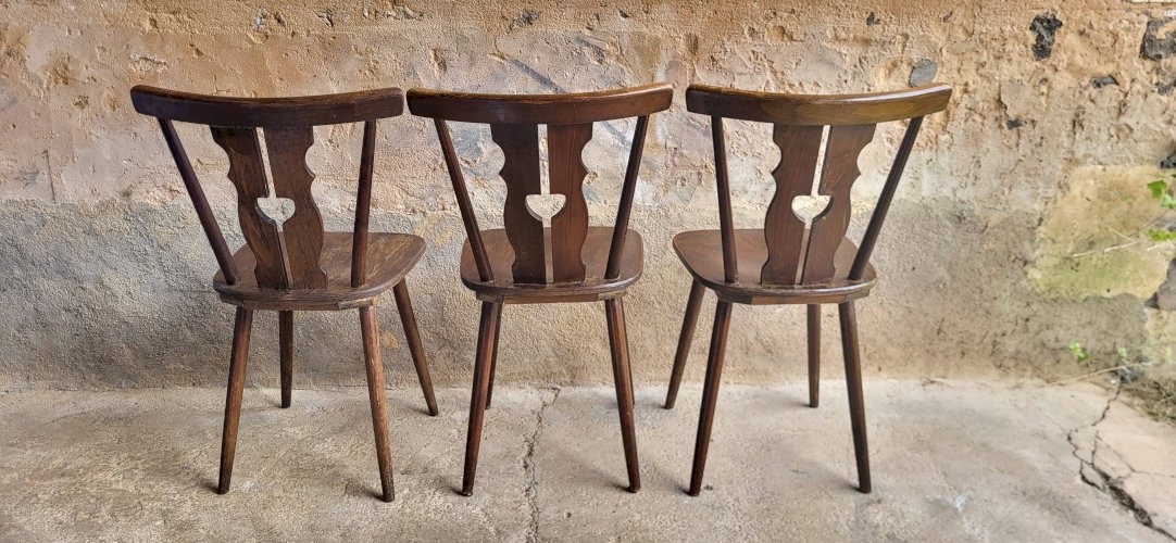 4 chaises bistrot