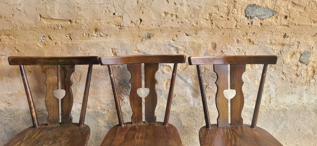 4 chaises bistrot