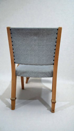 4 chaises Bow wood édition Steiner 1950