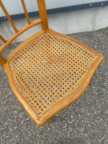 4 chaises de bistrot années 50