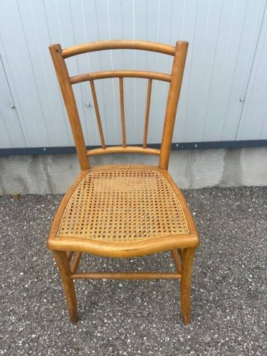 4 chaises de bistrot années 50