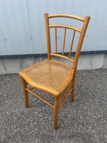 4 chaises de bistrot années 50