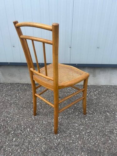 4 chaises de bistrot années 50