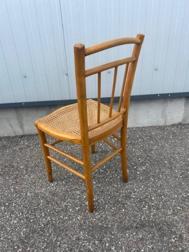 4 chaises de bistrot années 50