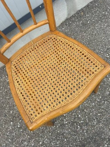 4 chaises de bistrot années 50