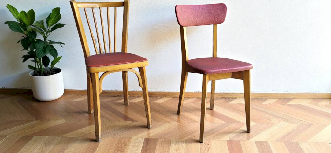 4 chaises vintage & Baumann