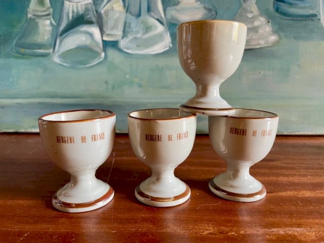 4 coquetiers vintage fabriqués en Corée