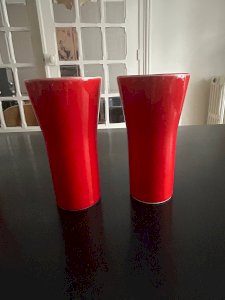 4 gobelets en céramique Poët Laval