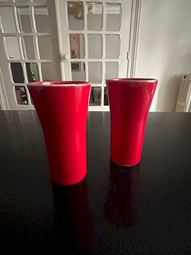 4 gobelets en céramique Poët Laval