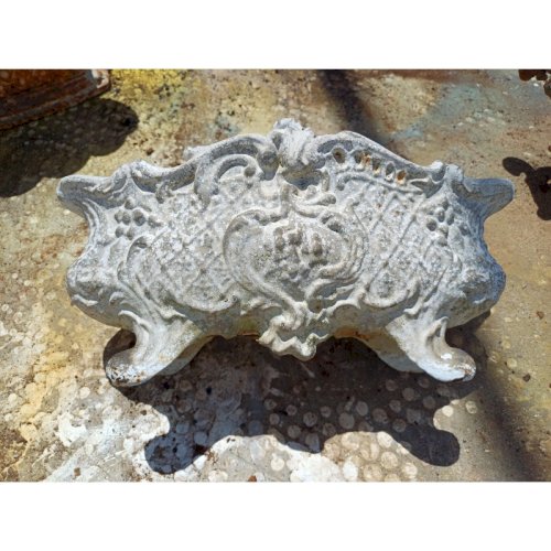 4 Jardinières en Fonte 1900 de Charleville - Mézières Style Rocaille