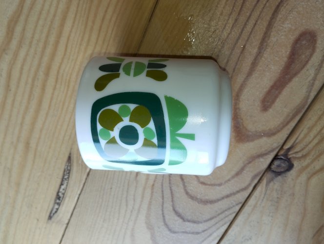 4 Mugs Mobil arcopal vintage