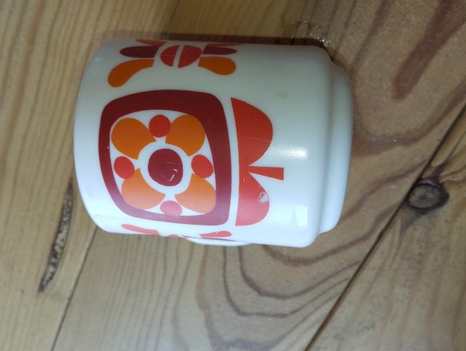 4 Mugs Mobil arcopal vintage