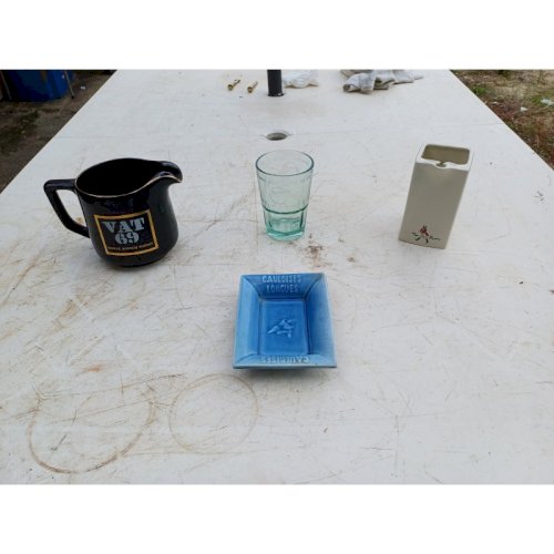 4 Objets Publicitaire de Bistrot des Années 50