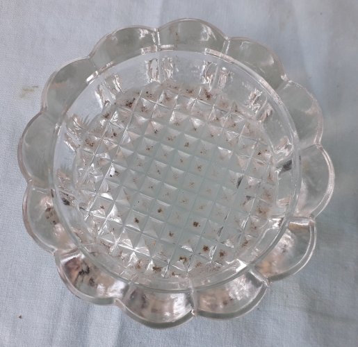 4 pieds de piano en verre